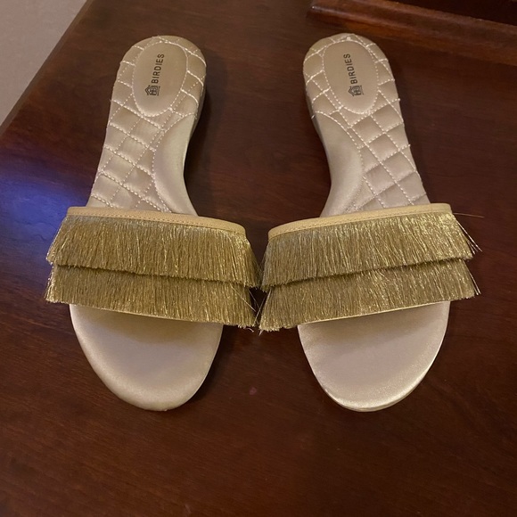 Birdies Shoes - Birdies fringe sandals